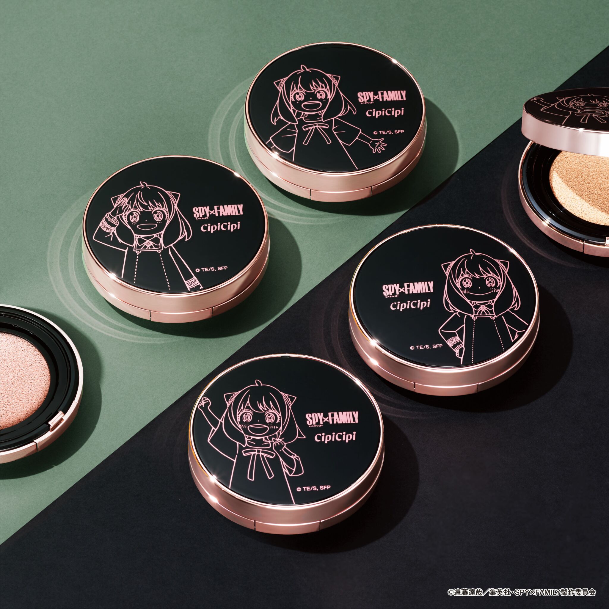 6月28日(金)大人気クッションファンデーションにTVアニメ『SPY×FAMILY